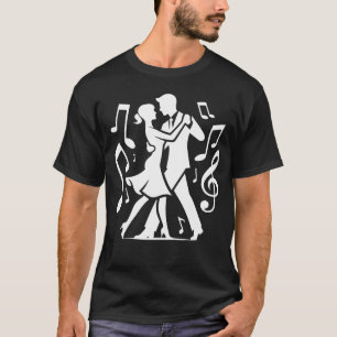 Couple Dancing Swing Dance Lindy Hop Lovers T-Shirt