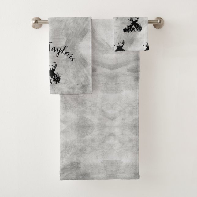 Couple de cerfs sur mesure (En situation)
