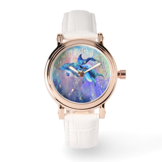 Couple Dolphin Watch (Front)