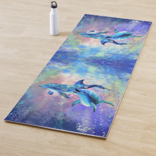 Couple Dolphin Yoga Mat