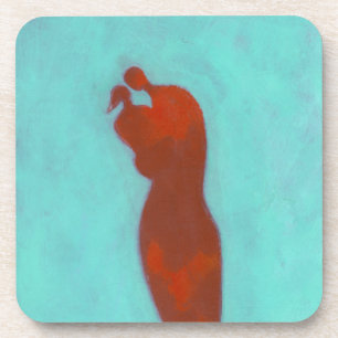 Couple Embracing Coaster