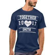 Couple "Ensemble Depuis..." T-shirts