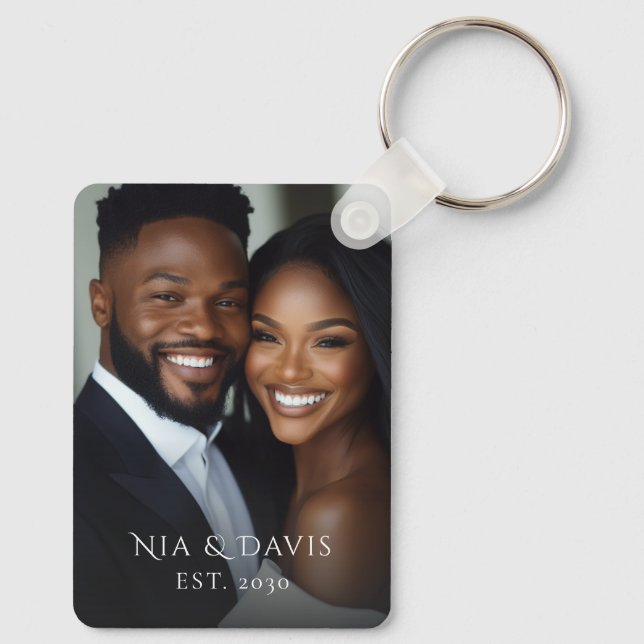 Couple Est. Keychain (Back)