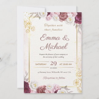 couple faire-part de mariage