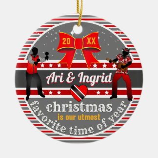 Couple / Friendship Ceramic Ornament