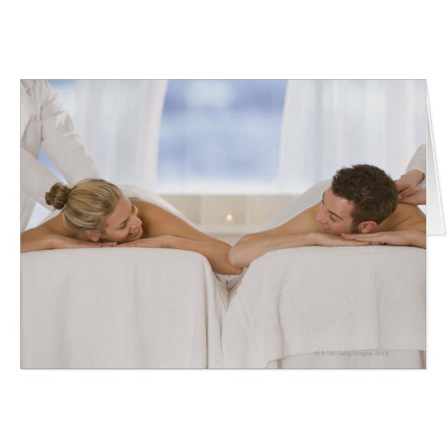 Couple getting massages (Front Horizontal)
