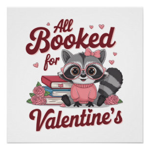 Couple Gift All Booked for Valentines Poster