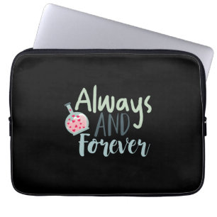 Couple Gift Always And Forever Laptop Sleeve