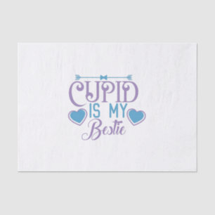 Couple Gift Cupid Is My Bestie Tissue Paper