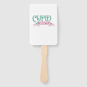 Couple Gift Cupid Masterwork Hand Fan