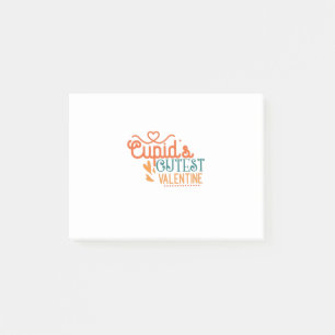 Couple Gift Cupid's Cutest Valentine Post-it Notes