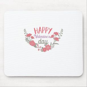 Couple Gift Happy Valentine's Day Mouse Pad