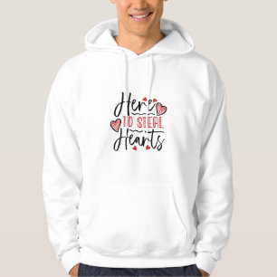 Couple Gift Here Is My Heart Hoodie