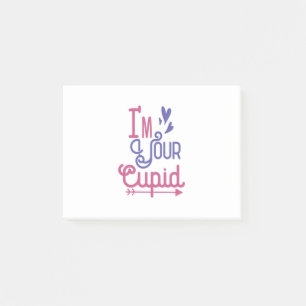 Couple Gift I Am Your Lovely Cupid Post-it Notes