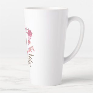 Couple Gift I Love My Daughter Latte Mug