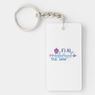 Couple Gift It Is All About The XO Keychain