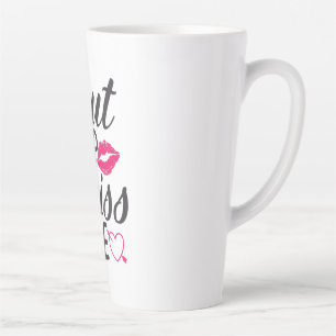 Couple Gift Kiss Me Latte Mug