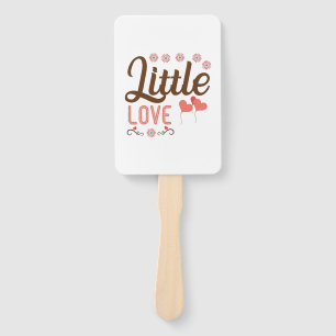 Couple Gift Little Love Hand Fan