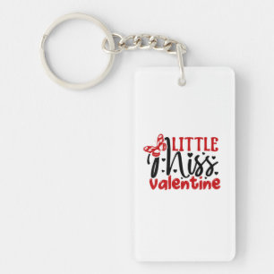 Couple Gift Little Miss Valentine Keychain
