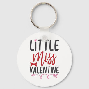 Couple Gift Little Miss Valentine Keychain
