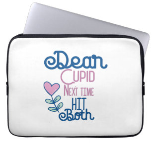 Couple Gift Next Time Hit Both Laptop Sleeve