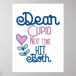 Couple Gift Next Time Hit Both Poster