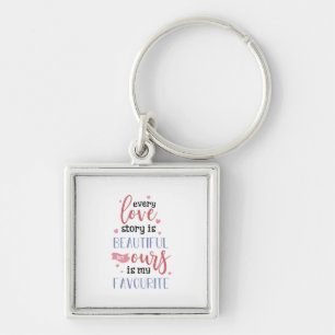 Couple Gift Our Love Story Is My Favourite Keychain