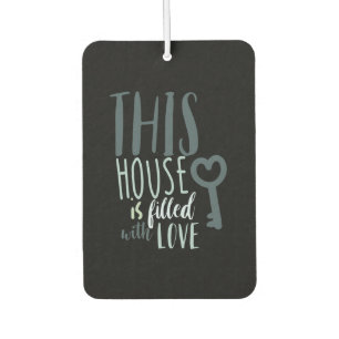 Couple Gift This House Is Filled With Love Air Freshener