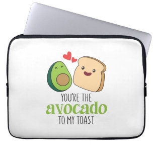 Couple Gift You Are The Avocado To My Toast Laptop Sleeve