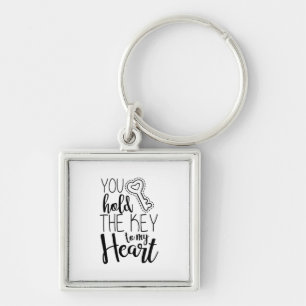 Couple Gift You Hold The Key To My Heart Keychain