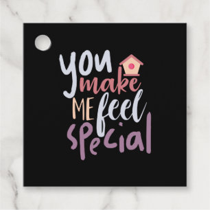 Couple Gift You Make Me Feel Special Favour Tags
