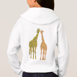 Couple Giraffe Sweat - shirt à capuche