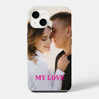 Couple in love Photo Personalized iPhone 14 Case