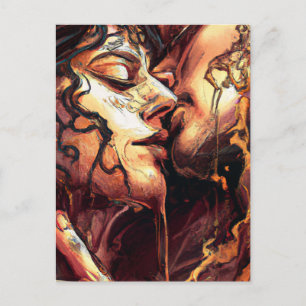 Couple in Love Postcard