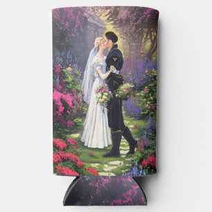 Couple in The Park-56476 Seltzer Can Cooler