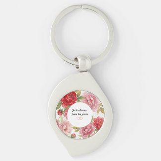 Couple Keychain – Two gazes, one story