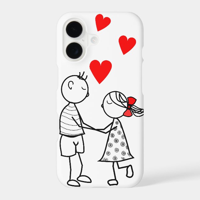 Couple Love coque iphone (Verso)