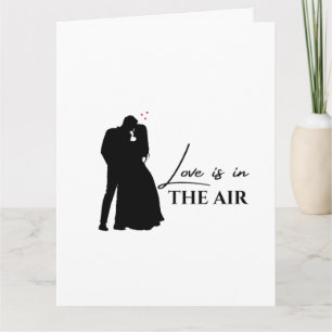 Couple Love Love is in the air Card