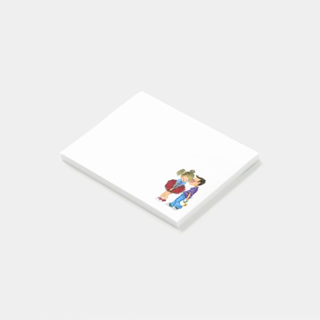 Couple Love Sticky Notes - I Love You (Angled)
