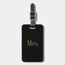 Couple Luggage Tag