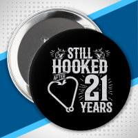 Couple Married 21 Years - 21st Wedding Anniversary