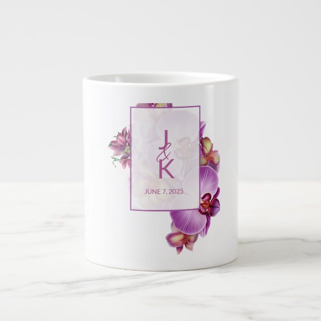 Couple Monogramme Spécialité Mug (Devant)