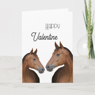 Couple of horses card