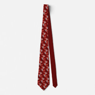 Couple of koalas with hearts tree tie