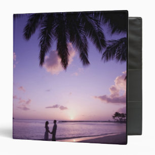 Couple on beach, Windjammer Landing, St. Lucia Binder