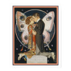 Couple papillon Art déco 16 x 20 Imprimer