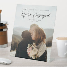 Couple Photo Engagement Party Welcome Acrylic