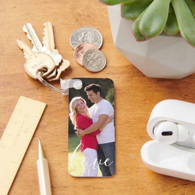 Couple Photo Keychain (Desk)