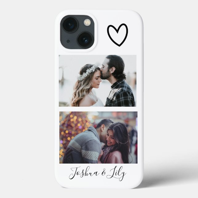 Couple photo Valentine's day gift Case-Mate iPhone Case (Back)
