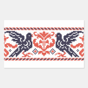 Couple pigeons sticker